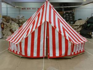 Quality Custom Color Waterproof Outdoor Canvas Tent For Beach Camping 5 Person wholesale