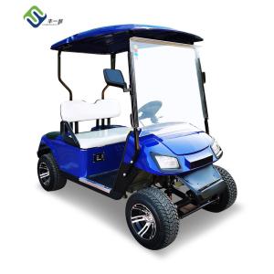 Quality Customized Blue Electric LSV Lithium Ion Golf Cart 2 Passenger wholesale
