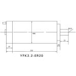 Inverter Drive 2.2kw Water Cooled Spindle Motor High Speed for CNC Lathe Machine