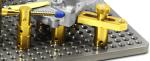 Basic CMM Fixture Plate / Baseboard 300MM Flatness 0.02 MM For 3D Measuring