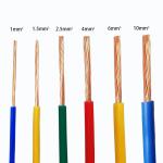 copper core PVC insulation PVC sheath power cable BVV 0.75mm~10mm 70 degree 300