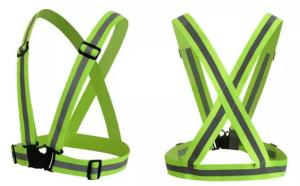 Quality Traffic Control Safety Vest Belt Hi Vis Cycling Reflective Safety Belt wholesale