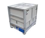 Square Ibc Tote Container / Collapsible Ibc Container 165KG Gross Weight