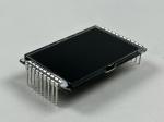 Negative 6 O' CLOCK Transmissive Monochrome PIN Hair Removal Device Screen