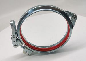 China 140mm Dust Collection OEM Galvanised Pipe Repair Clamp on sale
