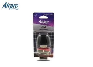 Quality Vent Glass Bottle Luxury Car Perfume Midnight Breeze Purple Color wholesale