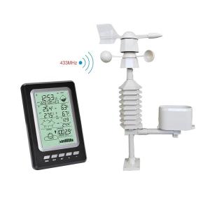 Quality OEM Stay Updated On Outdoor Temperature Humidity With Mobile App Wireless Weather Station wholesale