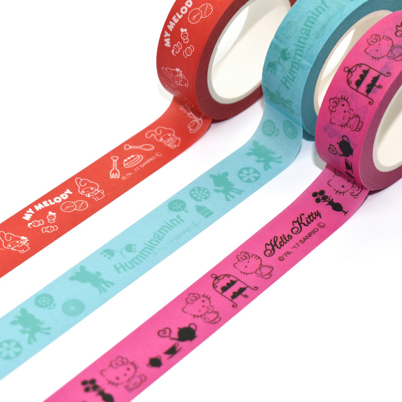 Modern Daisy Printed Custom Washi Tape With Custom Logo Masking Paper Tape