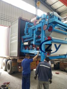 Quality Carbon Steel Cassava Fiber Dewatering Belt Press Machine wholesale