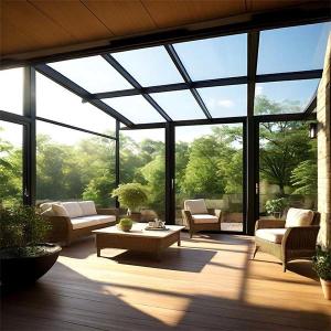 Quality Sustainable Modern Glass House UV Protection Glass Sunroom wholesale