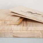Customized Logo 225X300MM Paulownia Breaking Boards For Karate Taekwondo