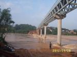 GB Truss Steel Structure , Hot - Dip Galvanized Steel Frames Bridge