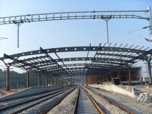 Quality Welded Or Hot Rolled, Railway Station, Q235 &amp; Q345 Structural Metal Truss Warehouse wholesale