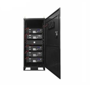 Quality 51.2V 5000Ah LiFePo4 Rack Mounted Lithium Battery Metal Cabinet Type wholesale