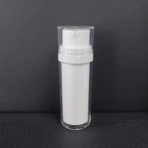 Quality Capacity 50ml-120ml Airless Pump Bottle In White Black Transparent wholesale