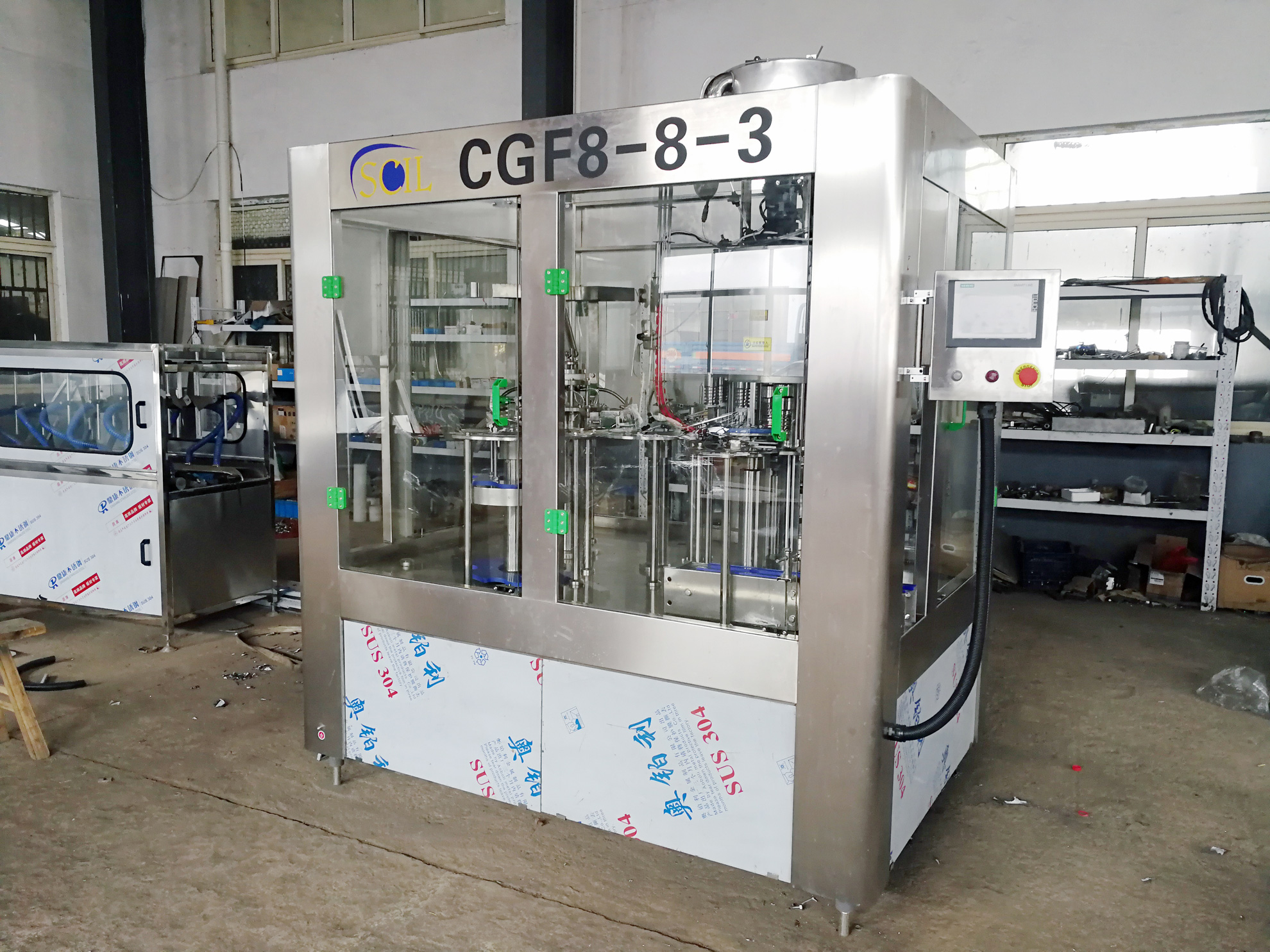 High Efficiency SUS304 Plastic Bottle Filling Machine Washing Filling And Capping