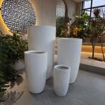 Indoor Hotel Fiber Clay Planter