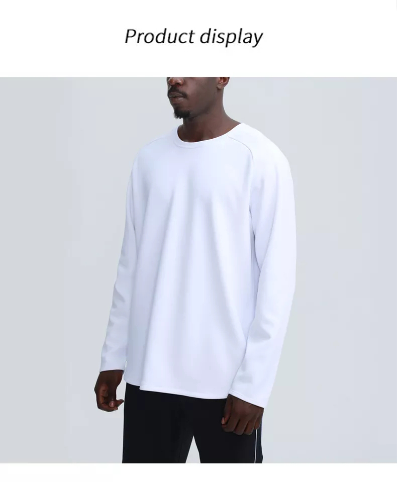 Quick Dry Shirt Custom T-Shirt Manufacturing High Quality T Shirts Hot Selling casual long sleeve T shirt sweater