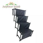 62*47*40cm Foldable Long Dog Ladder Pet Dog 3 Step Stairs For Small Dog Cat