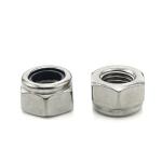SS304 M8 Nylon Lock Nuts