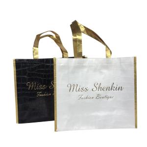 Quality OEM 50cm Laminated 38x12x30cm Eco Non Woven Bag wholesale