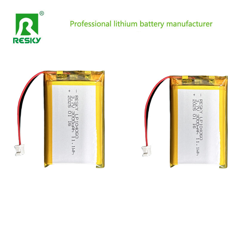3.7V Lithium Polymer Battery Pack 104050 104060 3000mAh Lithium Ion Batteries