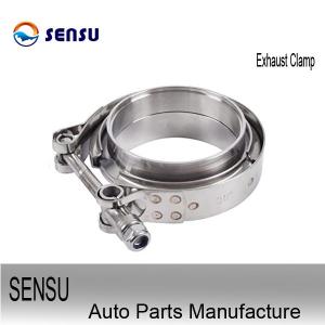 Quality Wear Resistance 2.5 Inch Stainless Steel Exhaust Clamps 304SS wholesale