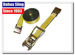 Quality Rigid Flatbed Luggage Tie Down Straps , Small Utility Ratcheting Tie Downs wholesale