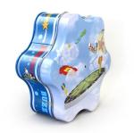 Premium Gift Plum-Blossom Shape Tin