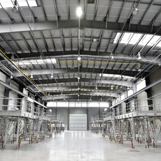 Light Steel Frame Warehouse Q355 Q235 Weather-Resistant