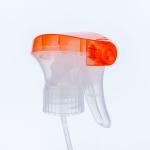 Mini 28/410 Pump Spray Bottle Parts Orange Translucent Ergonomic