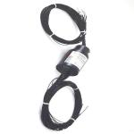 Gold Contacts 50VDC 250 Rpm Custom Slip Ring With Inner Bore 23mm