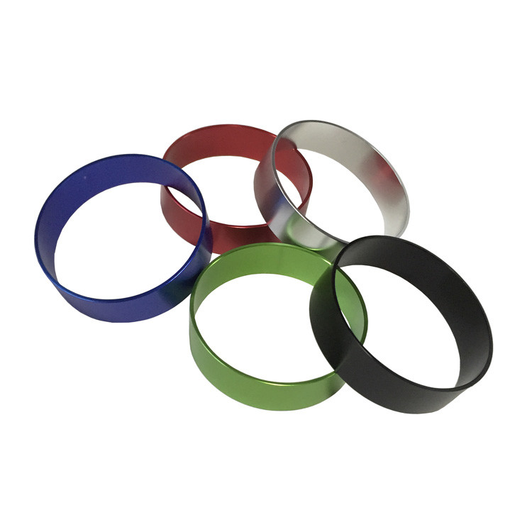 Cnc Turning Precision Parts Aluminum Rings Cnc Lathe Turning Service Color Anodized