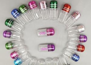 Quality Aluminium Caps Empty Capsule Bottles 2g Single Black Rhino wholesale