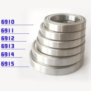 Quality 7.99mm Bore Size ZZ 2RS Open 6807 Thin Section Ball Bearings wholesale