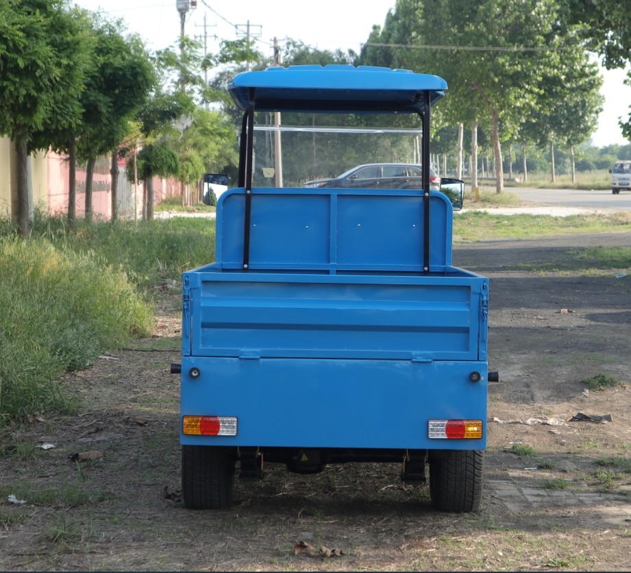 Blue Color 2 Seater Cargo Golf Cart Depot AC Motor 3.5kw Minimum Turning 5600mm