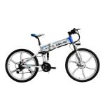 0.5KW 26 Inch Folding Electric Bike With Shimano Gear Multifunctional