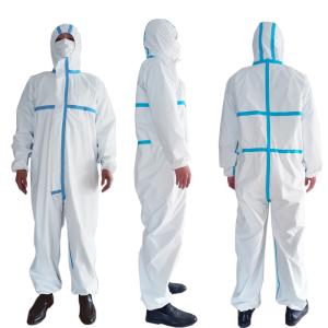 Quality Custom Made Disposable Body Suit , Breathable Disposable Coveralls wholesale