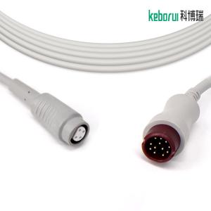 Quality PVC TPU Mindary 12 PIN IBP Adapter Cable ISO13485 Mindray Transducer wholesale