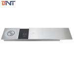 Wireless phone charger conference room aluminum alloy sliding desktop mounted