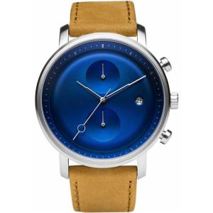 Quality 20mm Leather Strap Watches Mens 3BAR OEM Stainless Steel Leather Strap wholesale