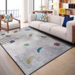 Customized Anti Slip Crystal Velvet Carpet For Living Room 6x9