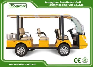 Quality 72V Trojan Battery Electric Sightseeing Bus wholesale