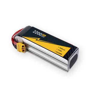 Quality Lightweight 4s 2200mah Lipo Battery 14.8V 50C FPV Drone Battery wholesale