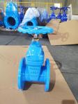 Non Rising Stem DIN 3352 Gate Valve Ductile Iron DN100