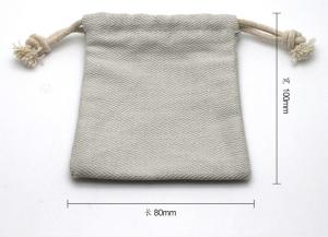 Quality Attractive Style Fabric Jewelry Pouches Natural Printed Environmental Friendly wholesale