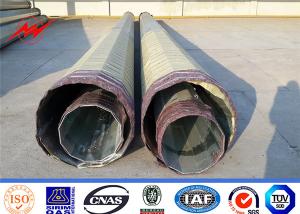 Quality Transmission Line Lattice Steel Poles 10kv - 220kv wholesale