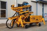 70kw Four Wheel Hydraulic Driven Soil Drill Rig