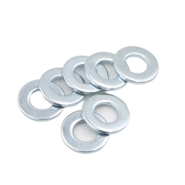 Customized Service Provided Carbon Steel Stainless Steel DIN125A Galvanized Flat