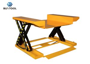 Quality Low Profile Floor Level Lift Tables Zero Pallet Jack Scissor Lift 1270×1100mm wholesale